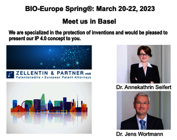 BIO-Europe Spring®: March 20-22, 2023 Meet us in Basel